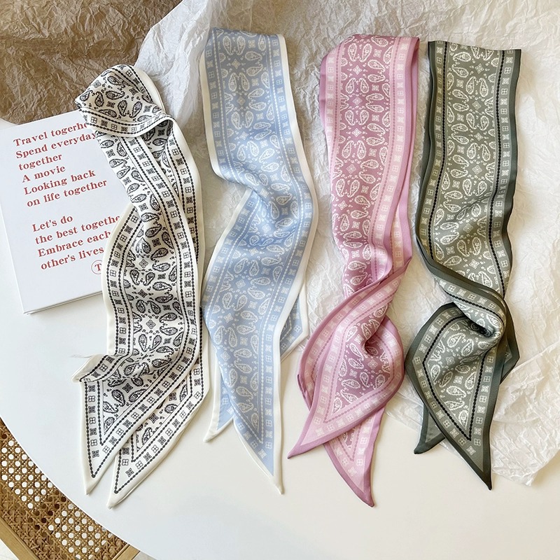 مجموعة سلسلة الحرير وشاح من ال - مراجعة Ascot Neck Scarf وسعره