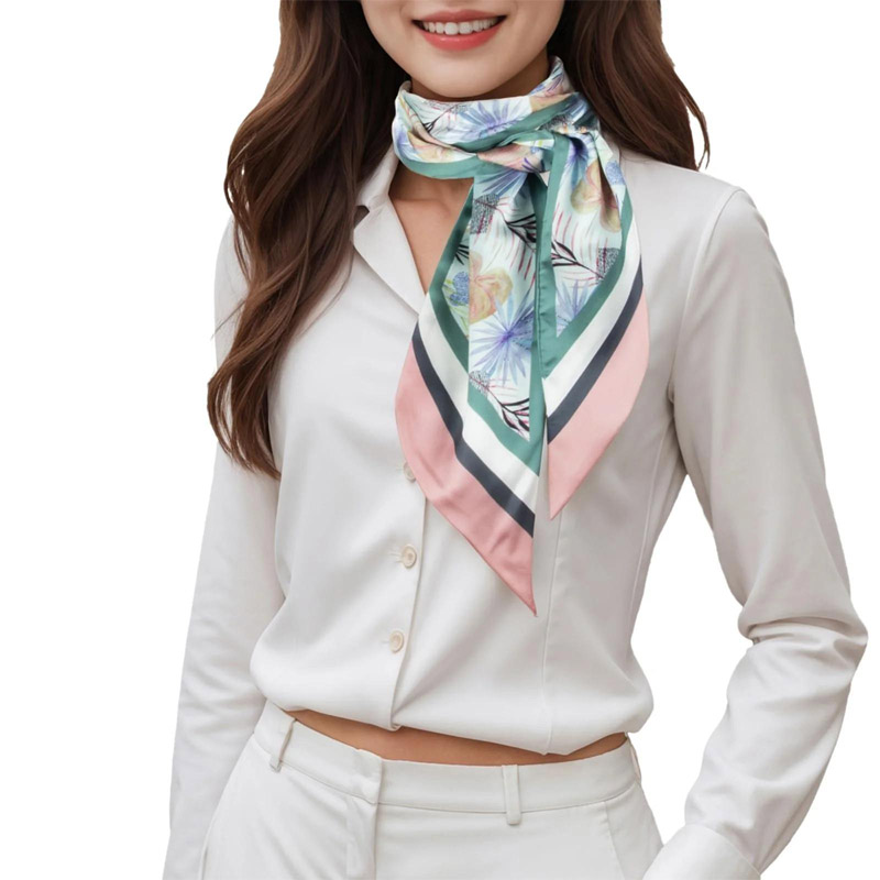 موضة المشارب فيونكة شعر وشاح ا - مراجعة Ascot Neck Scarf وسعره