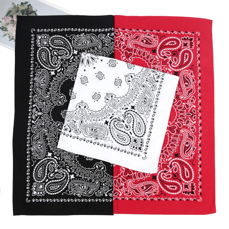 وشاح باندانا كبير للجنسين مقاس - مراجعة Bandana Cotton وسعره