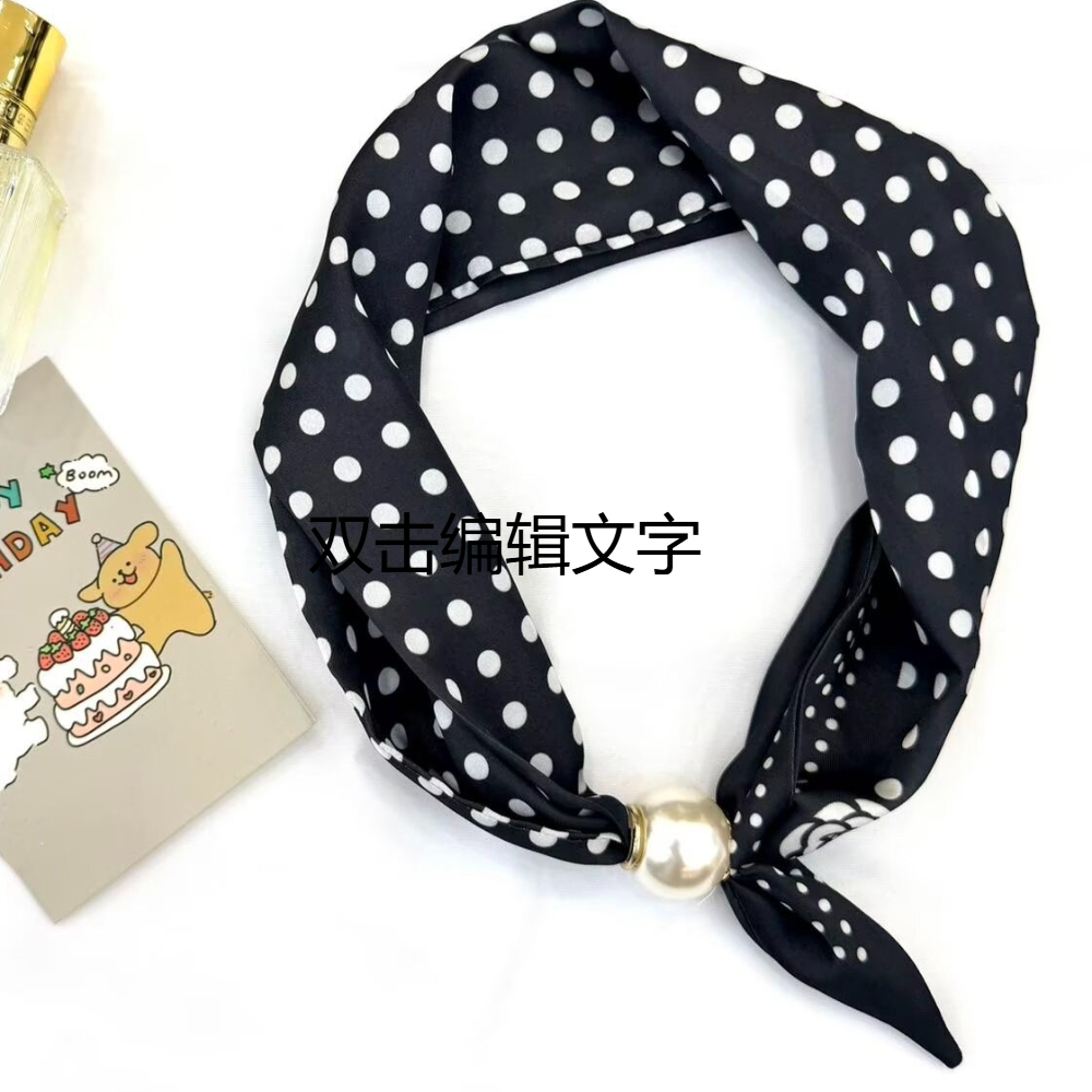 وشاح رقبة نسائي من الساتان الم - مراجعة Ascot Neck Scarf وسعره
