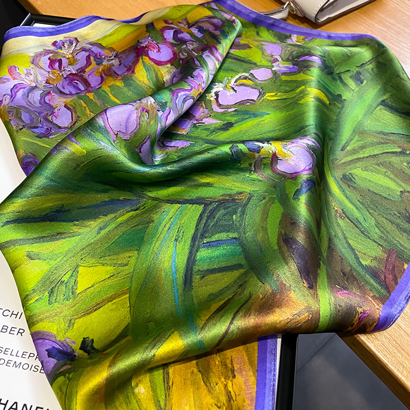 وشاح الشعر الحريري الحقيقي الج - مراجعة Ascot Neck Scarf وسعره