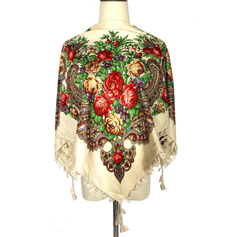 90*90 سنتيمتر المرأة الروسية ا - مراجعة Bandana Cotton وسعره