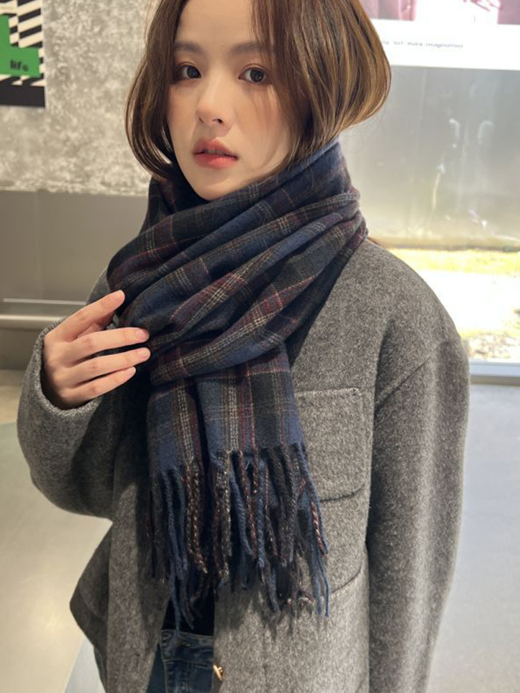 وشاح نسائي جديد من الكشمير الم - مراجعة Woven Scarf Blanket وسعره