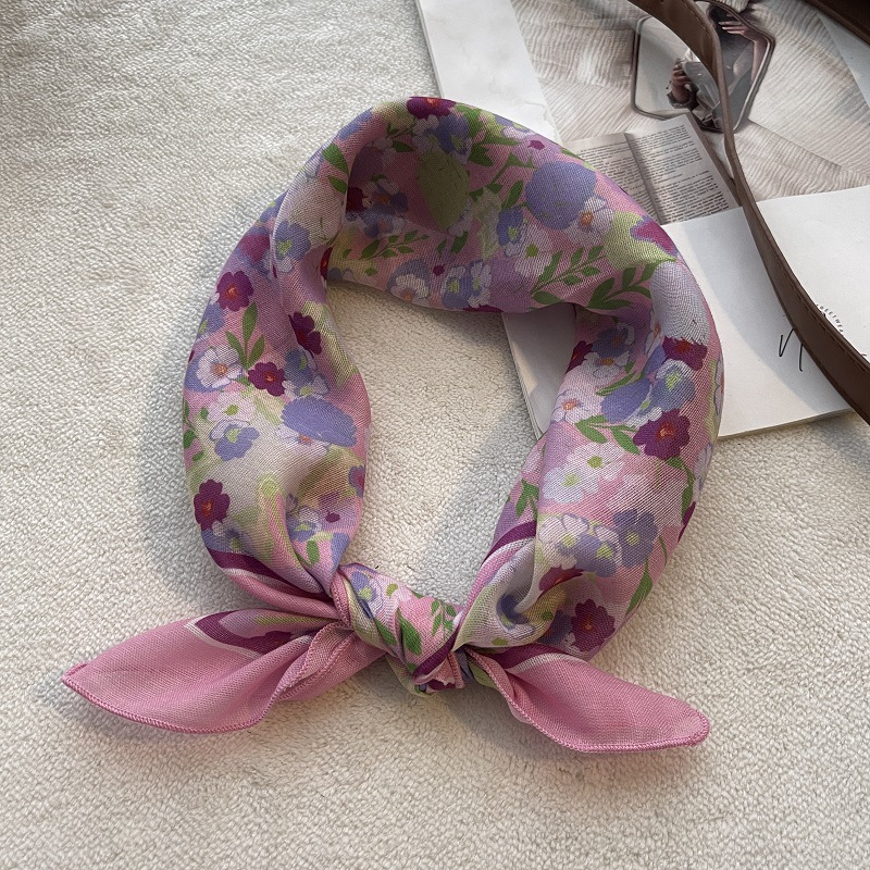 وشاح مربع جديد بتصميم باندانا  - مراجعة Bandana Cotton وسعره
