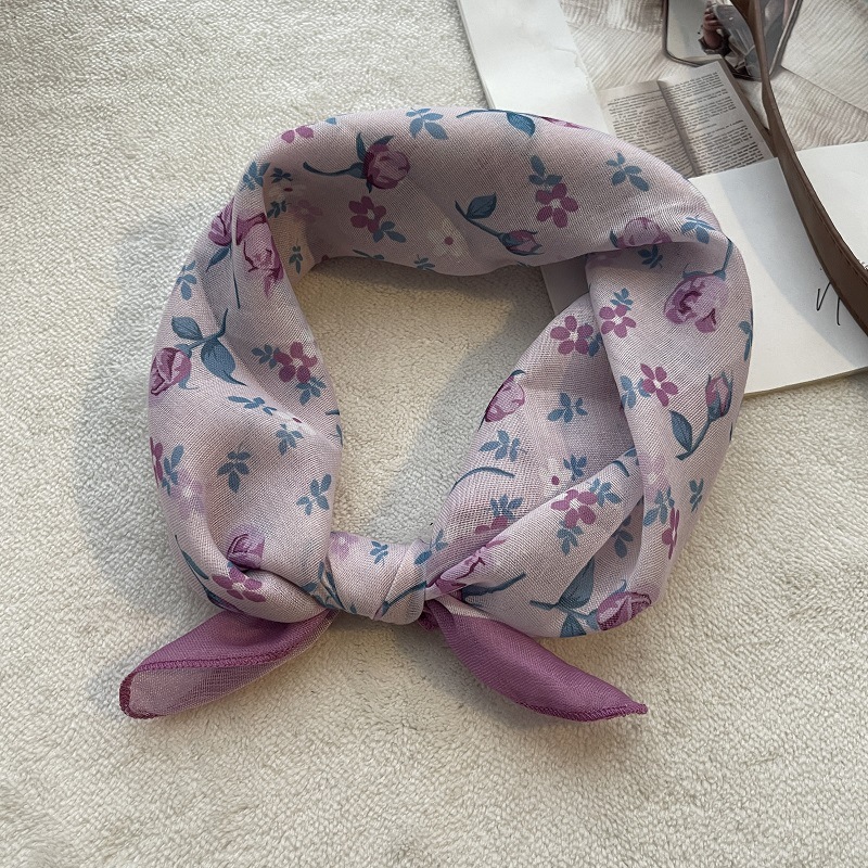 وشاح مربع جديد بتصميم باندانا  - مراجعة Bandana Cotton وسعره