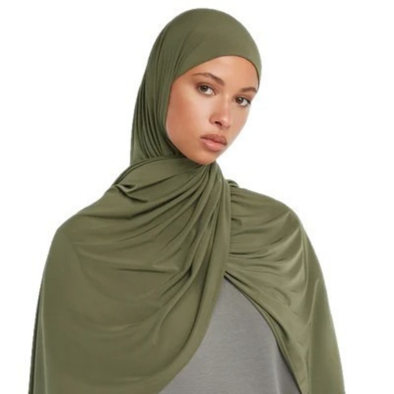 D9 حجاب سائل فاخر من الجيرسي،  - مراجعة Bandana Cotton وسعره
